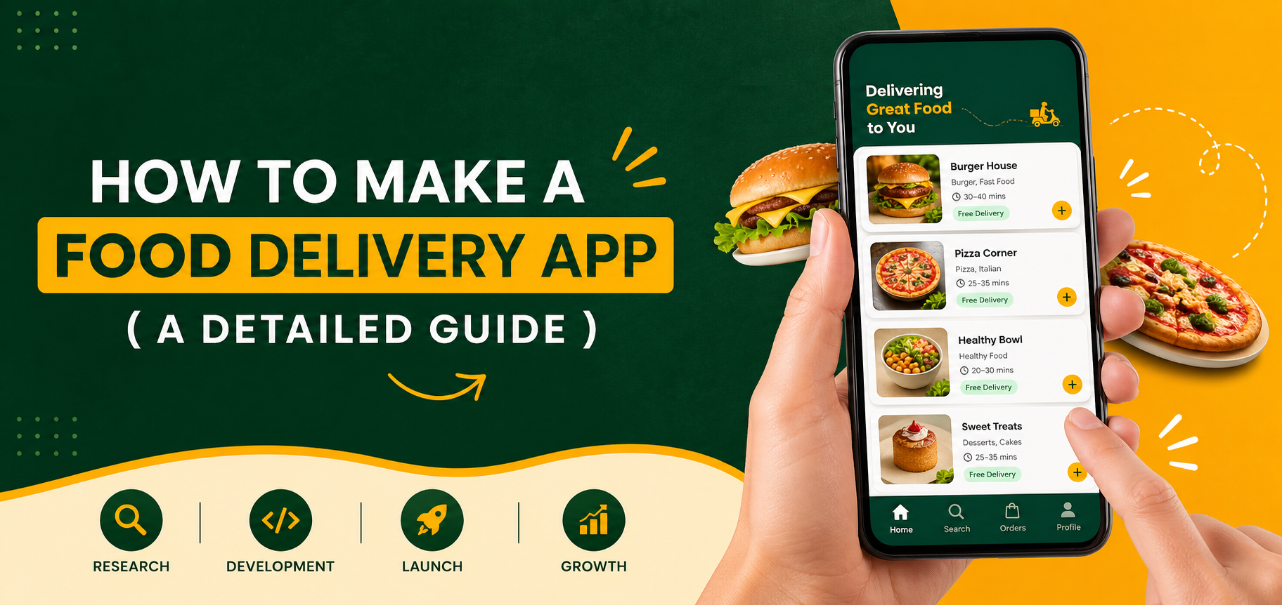 How to Build a Food Delivery App for Your Local Business in India (Complete Beginner’s Guide)