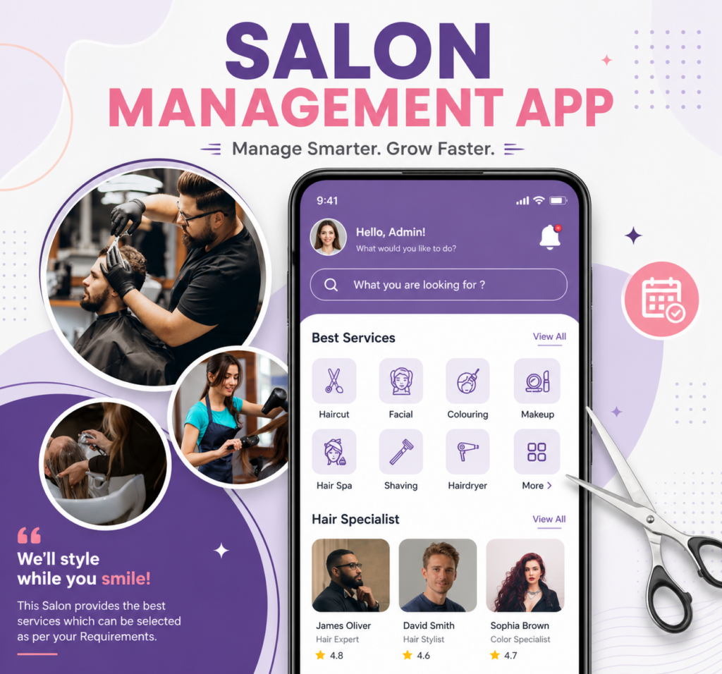 what is salon management app