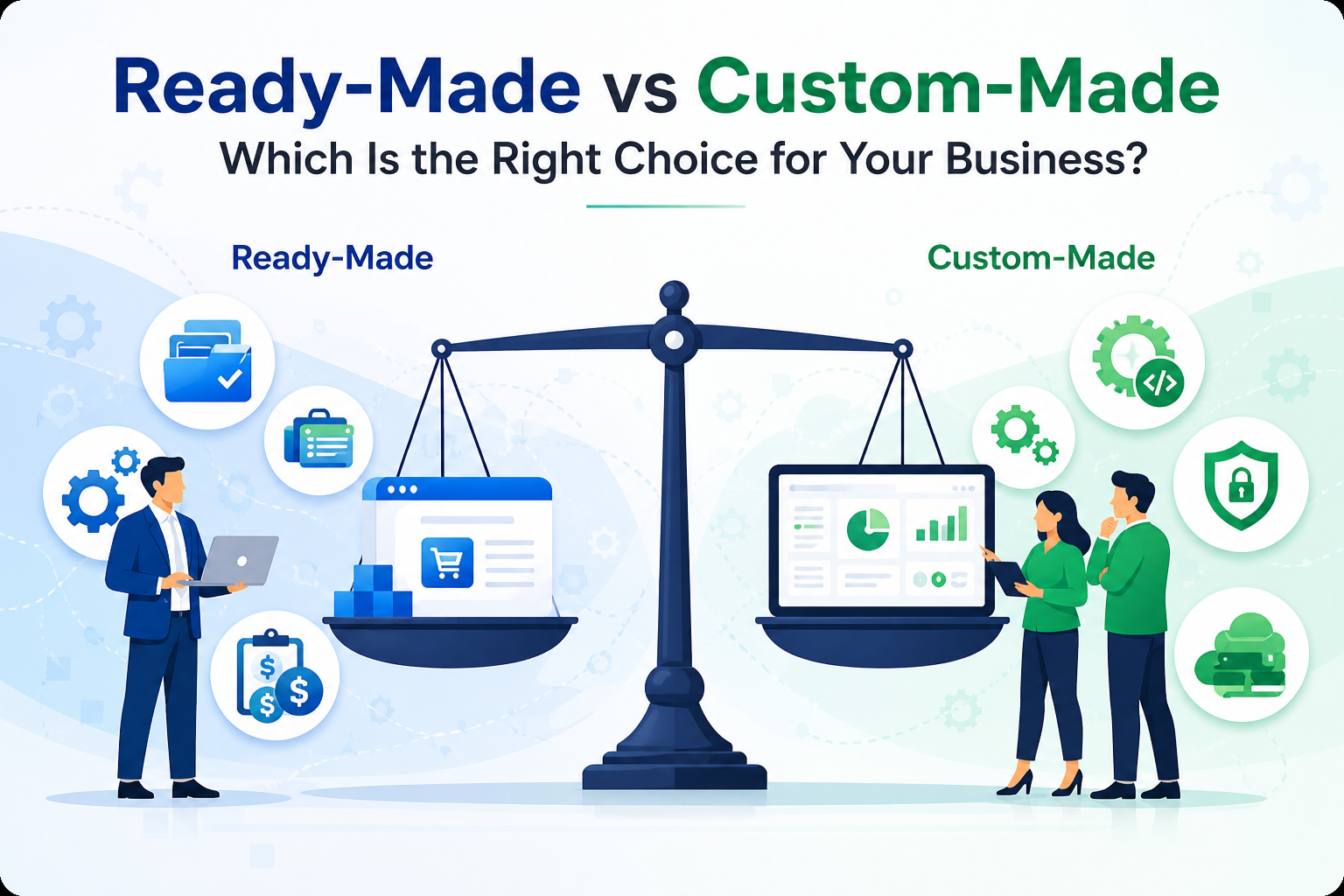 Custom App vs Readymade Software: What’s better for Your Business in India?